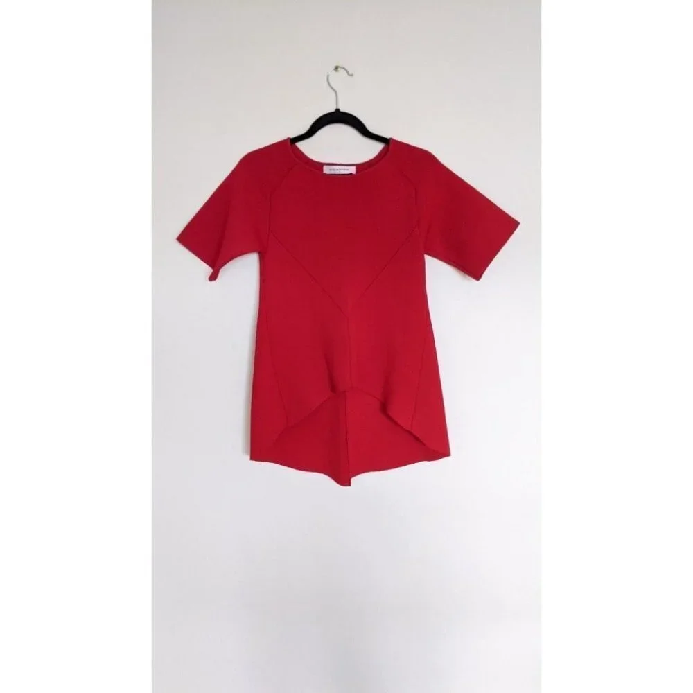 Scanlan Theodore Milano Crepe Knit Cylinder top size 8 - Picture 3 of 7